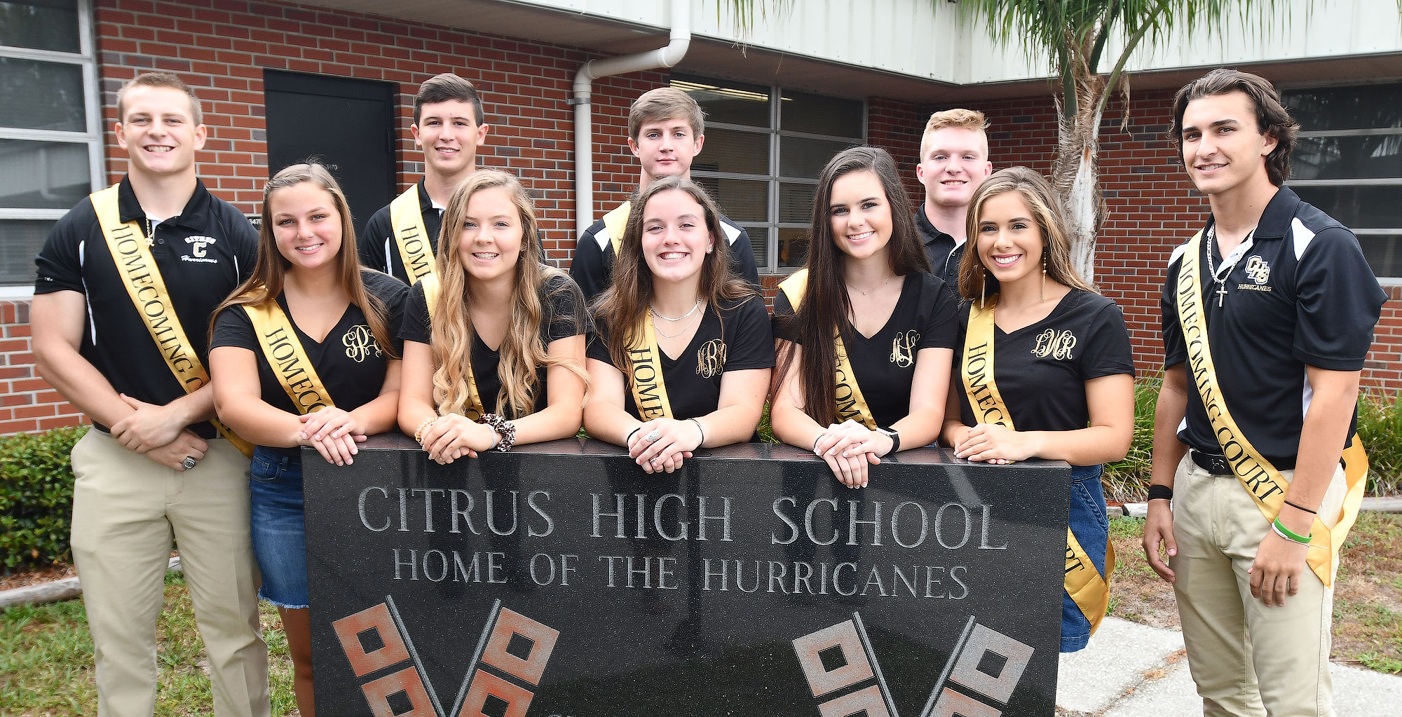 2019 CHS homecoming court